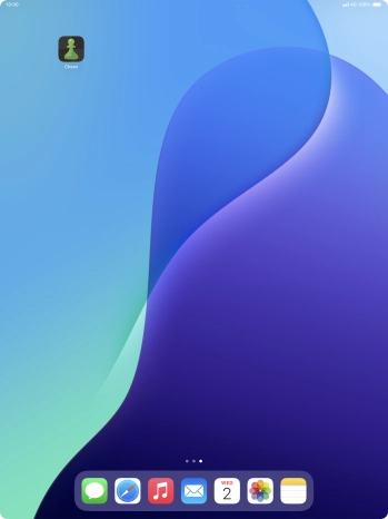 Press and hold the required app.