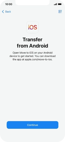 To transfer content to your phone, you need to install the app 