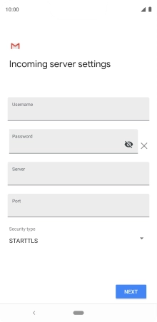 Press the field below 