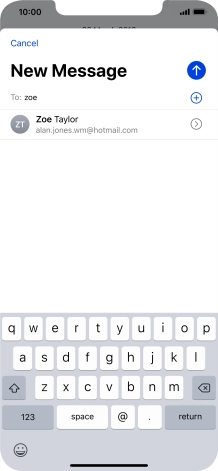 Press the required contact.