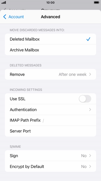 Press Authentication.
