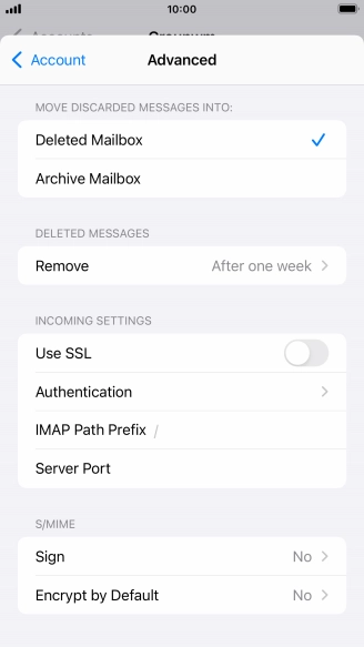 Press Authentication.