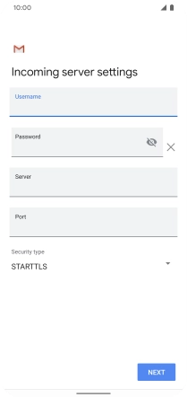 Press the field below 