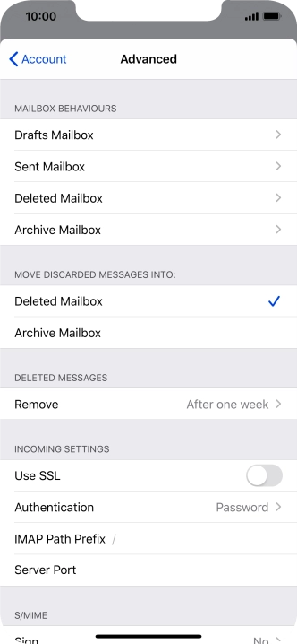 Press Authentication.