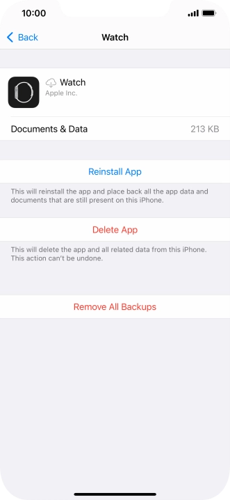 Slide your finger upwards starting from the bottom of the screen to return to the home screen.