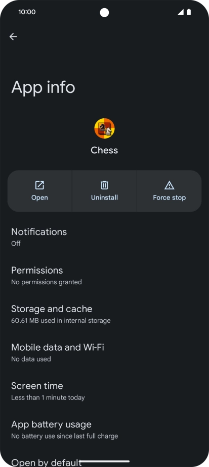 Press Storage and cache.