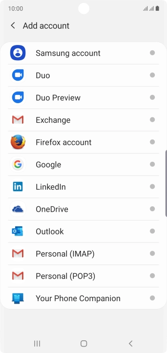 Press Personal (POP3).