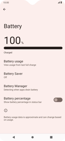 Press Battery Saver.