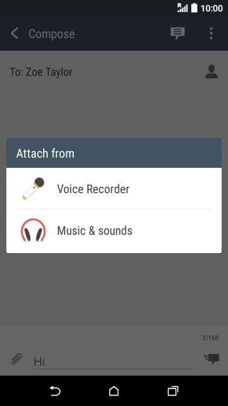 Press Music & sounds.