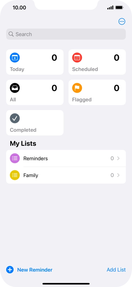 Slide your finger upwards starting from the bottom of the screen to return to the home screen.