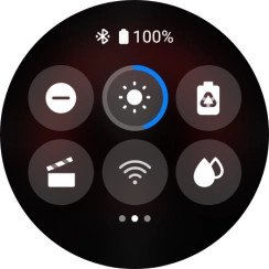 Press the low power mode icon.