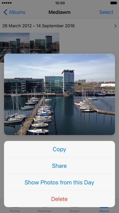 Press the required function and follow the instructions on the screen to use the selected function.