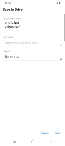 Press the field below 