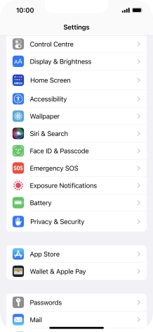 Press Accessibility.