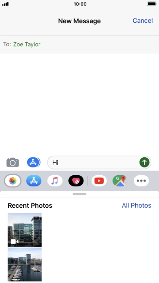 Press All Photos and go to the required folder.