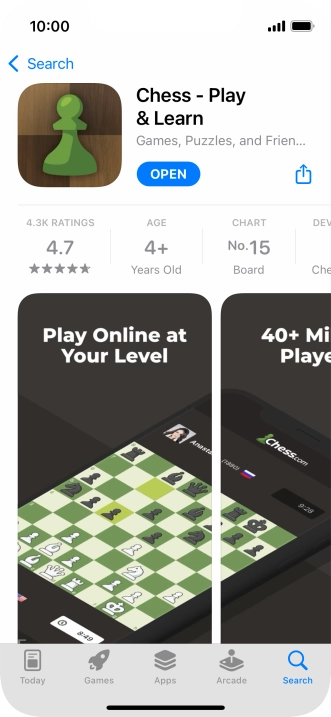 Slide your finger upwards starting from the bottom of the screen to return to the home screen.