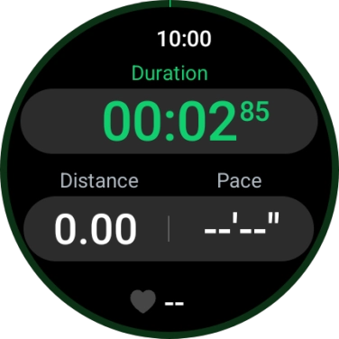 Press and hold the Return key to pause an activity.