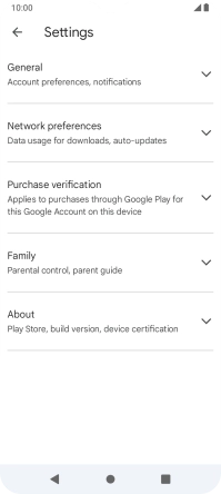 Press Network preferences.