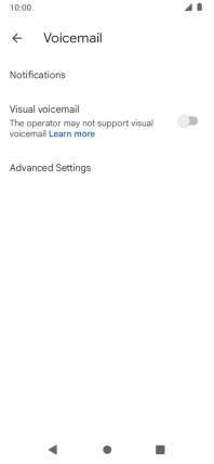 Press Advanced Settings.
