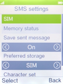 Select SIM.