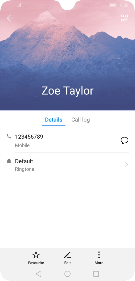 Press the required number.