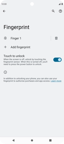 Press the Return key.