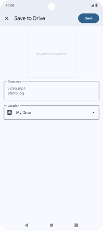 Press the field below 