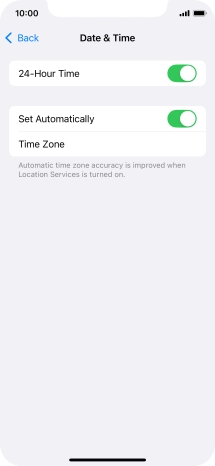 Slide your finger upwards starting from the bottom of the screen to return to the home screen.