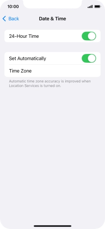 Slide your finger upwards starting from the bottom of the screen to return to the home screen.
