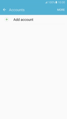 Press Add account.