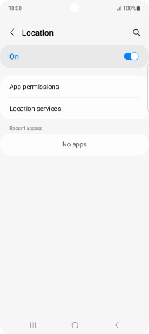 Press App permissions.