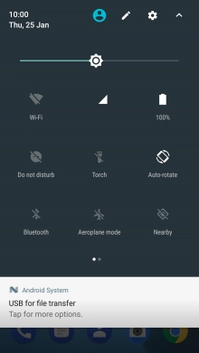 Press Tap for more options..