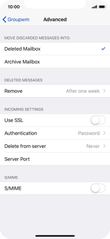 Press Authentication.
