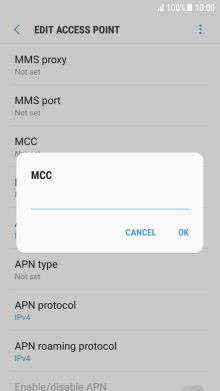 Key in 505 and press OK.
