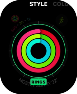 Press the Digital Crown twice to return to the home screen.