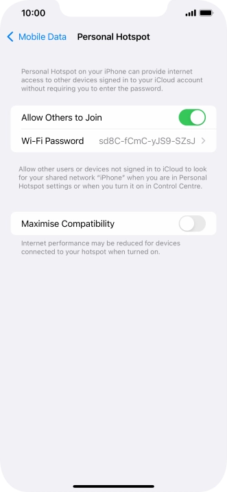 Slide your finger upwards starting from the bottom of the screen to return to the home screen.