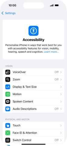 Press the required category below 
