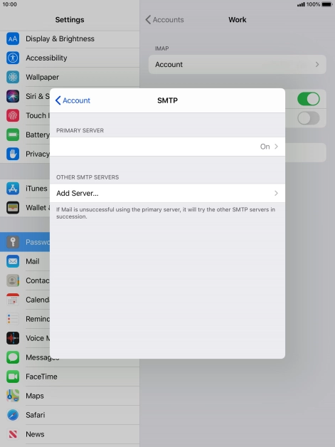Press the field below 