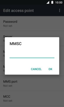Key in http://pxt.vodafone.net.au/pxtsend and press OK.