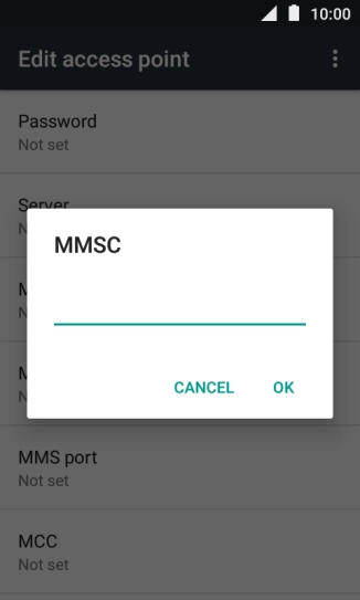 Key in http://pxt.vodafone.net.au/pxtsend and press OK.