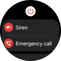 Press the power off icon.