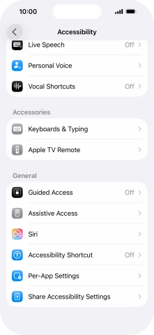 Press the required category below 
