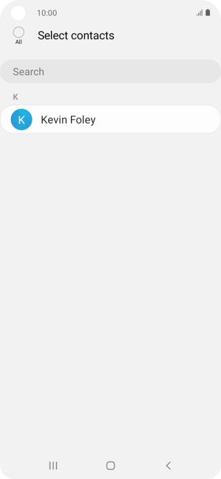 Press the field above 