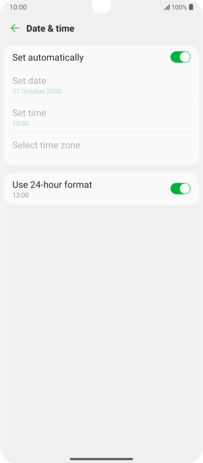 Slide your finger upwards starting from the bottom of the screen to return to the home screen.