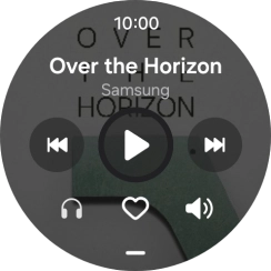 Slide your finger upwards starting from the bottom of the screen.