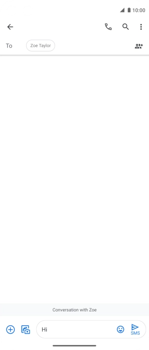 Press the attach picture icon.