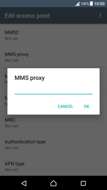 Key in 10.202.002.060 and press OK.