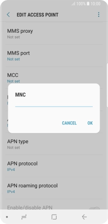 Key in 03 and press OK.