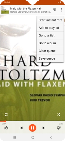 Press Add to playlist.