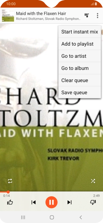 Press Add to playlist.